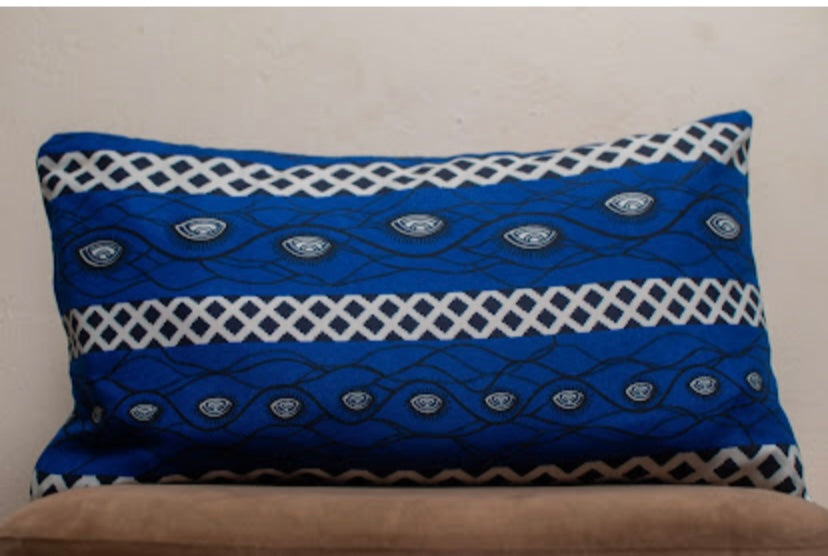 Cushion Cover 7004 - Blue/White Eye