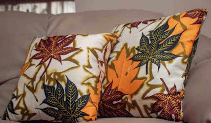 Cushion Cover 7007 - Yellow/Brown